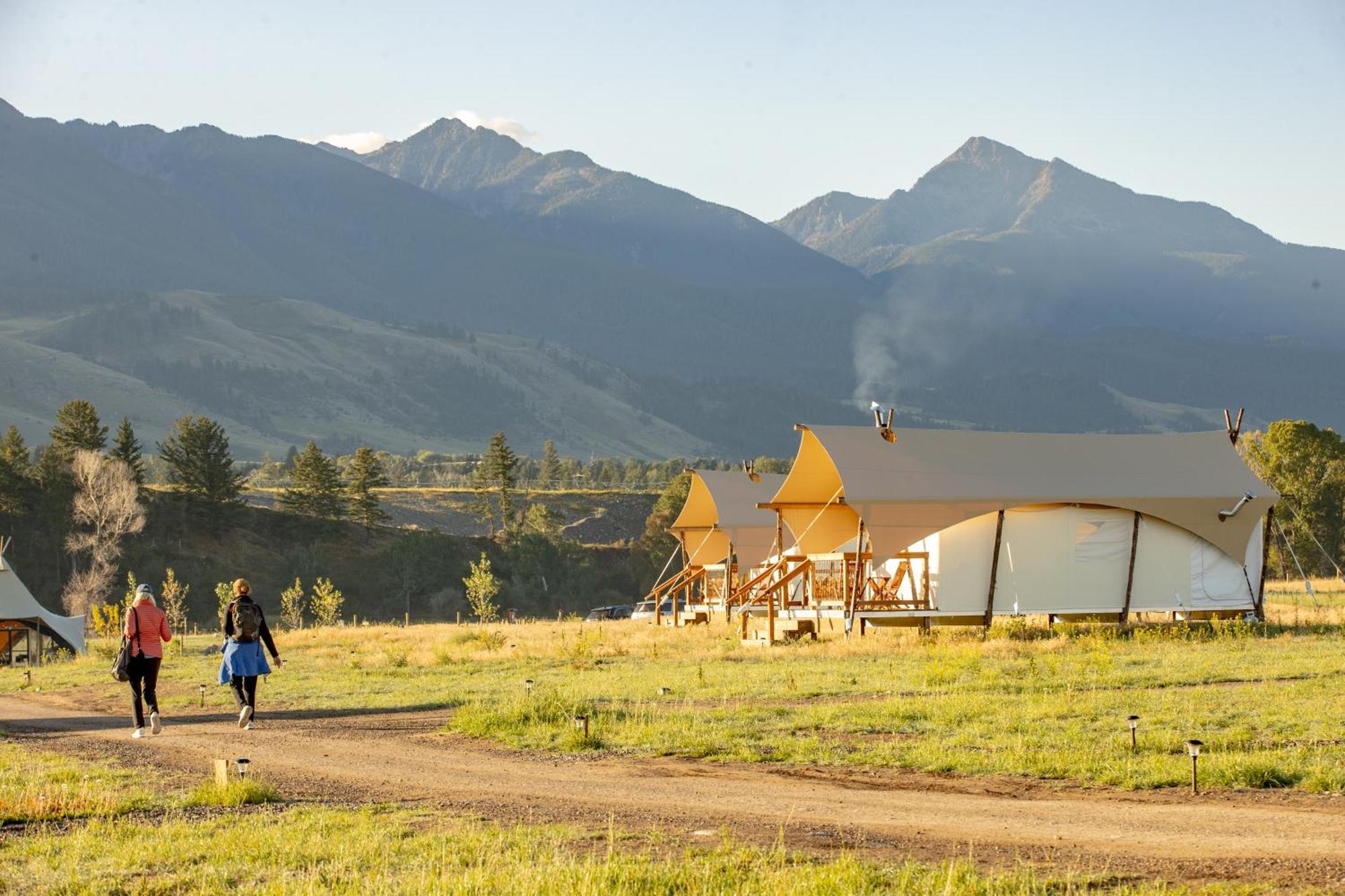 Under Canvas North Yellowstone - Paradise Valley Livingston Exterior foto