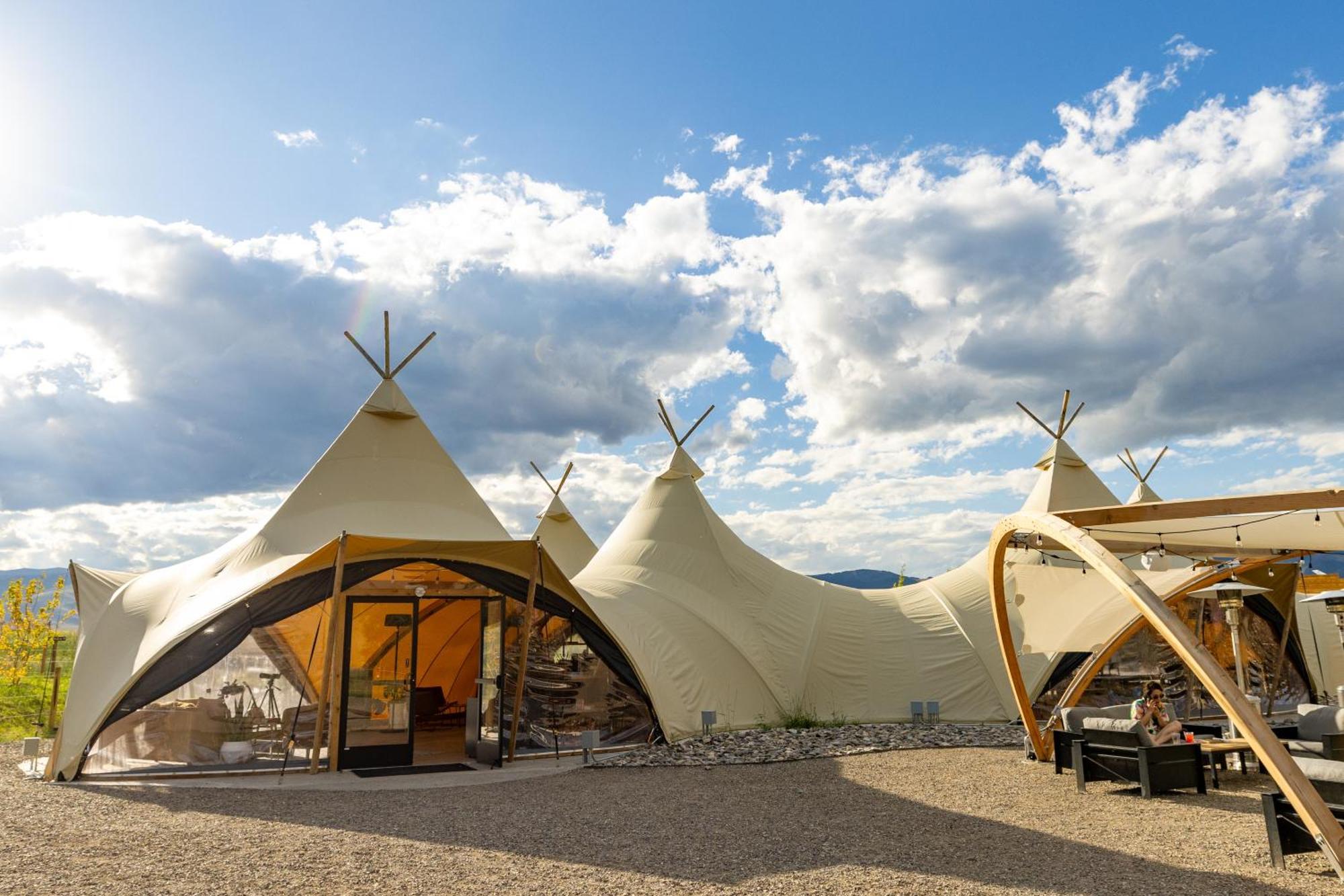 Under Canvas North Yellowstone - Paradise Valley Livingston Exterior foto
