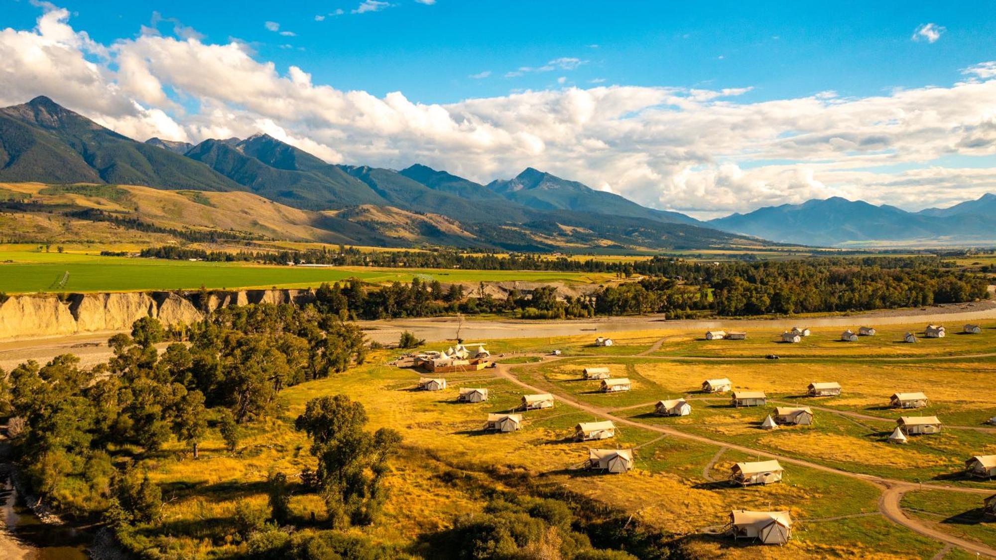 Under Canvas North Yellowstone - Paradise Valley Livingston Exterior foto