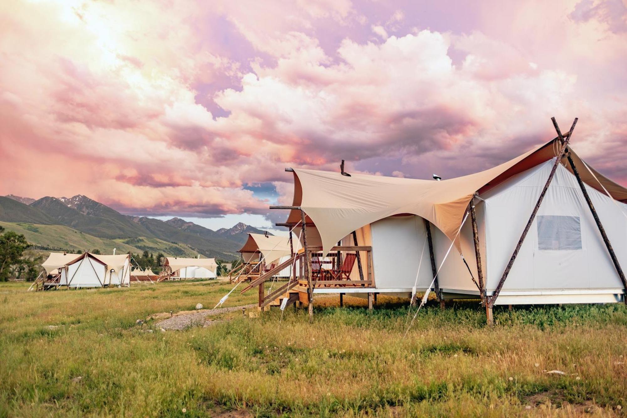 Under Canvas North Yellowstone - Paradise Valley Livingston Exterior foto
