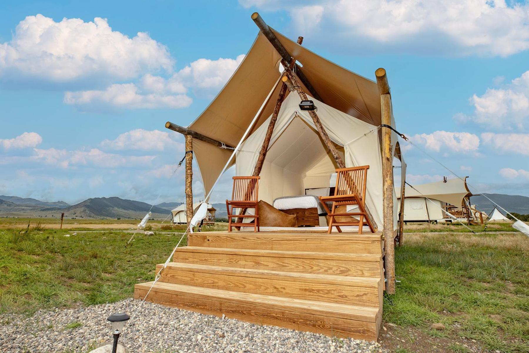 Under Canvas North Yellowstone - Paradise Valley Livingston Exterior foto